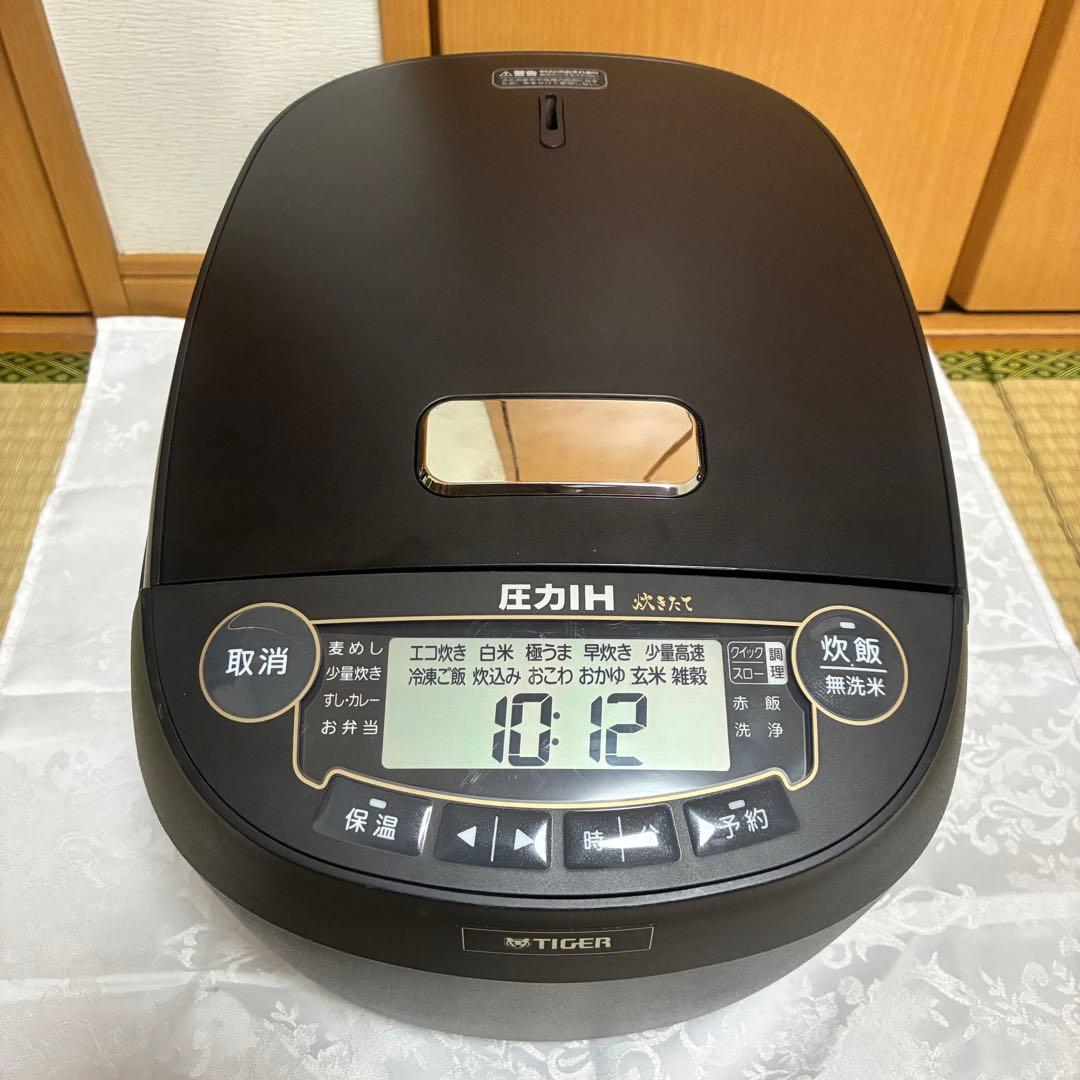 【最終値下げ】TIGER 圧力IH炊飯器 JPV-18SC 一升炊き 23年製 炊きたて 爆買 炊飯器 タイガー 圧力IHジャー炊飯器 10合 (1升) 日本製
